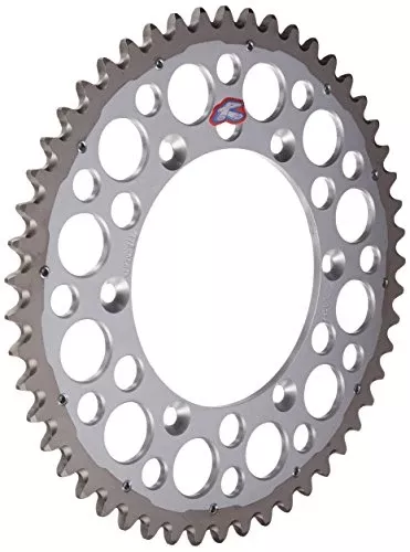 Renthal 1230-520-51GPSI Twinring Silver 51 Tooth Rear Sprocket