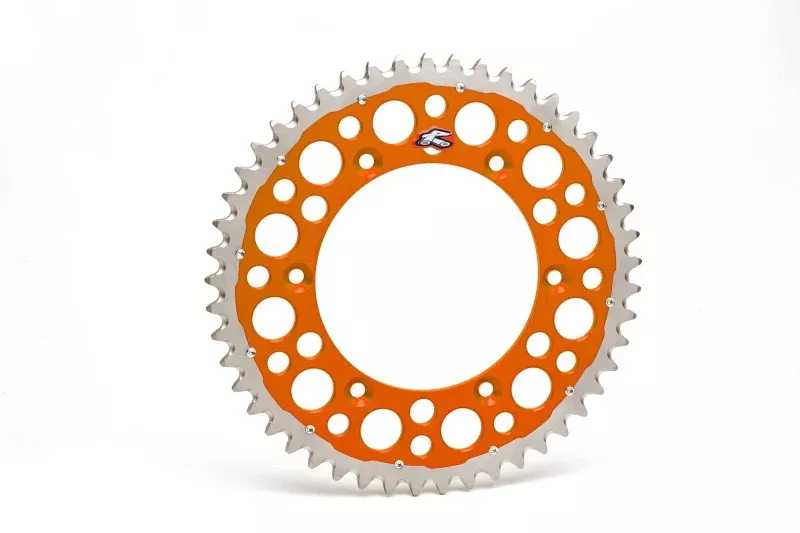 Renthal 2021 KTM 300 EXC CKD BR Rear Twinring – Orange 520-52P Teeth