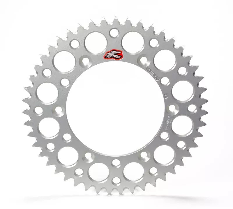 Renthal 86-02 Honda CR 80 Rear Grooved Sprocket – Silver 420-49P Teeth