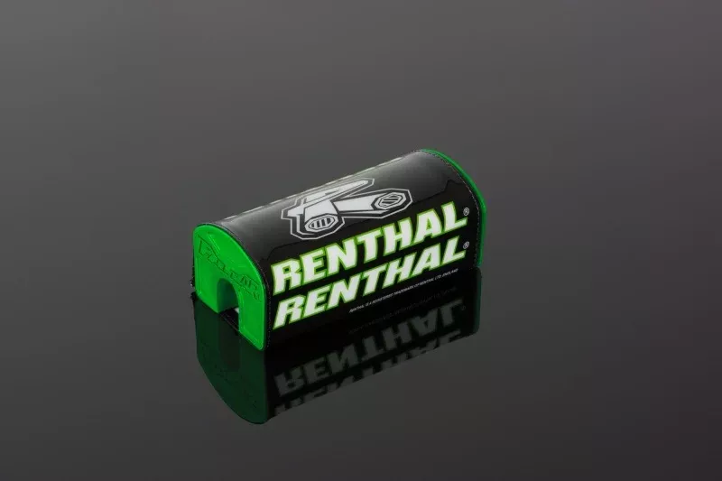 Renthal Kawasaki Fatbar Pad – Black/ Green/ White