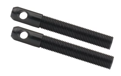 Replacement Lightweight Aluminum Pins 3/8in Black 2pk ALL18493