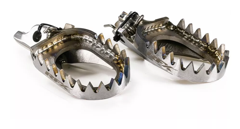 RFX Factory Titanium Footpegs KTM / Gas Gas / Husqvarna 50cc-65cc