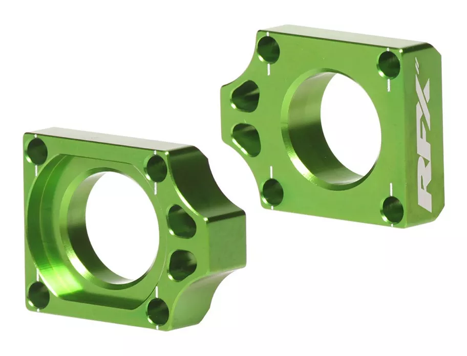 RFX Rear Axle Blocks Kawasaki 125cc-450cc