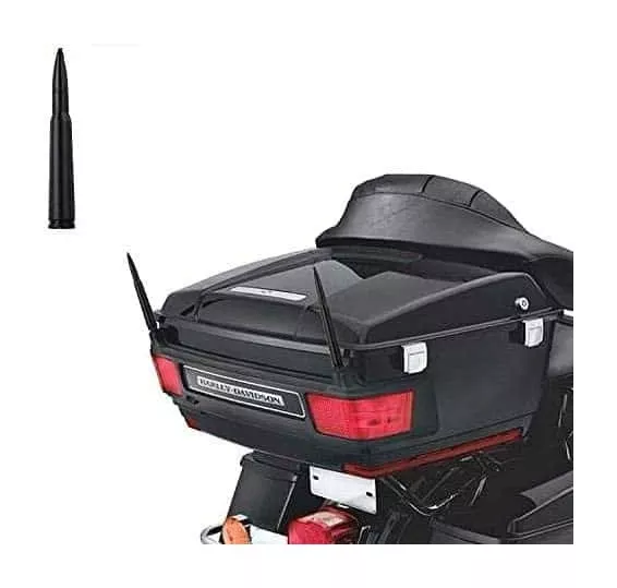 RickRak Metal Bullet AM/FM/XM CB Antenna Mast For Harley Touring 1998-2025