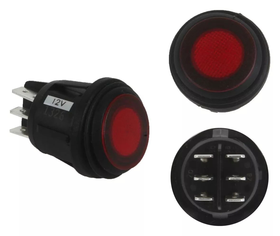 Rigid 3 Position Rocker Switch