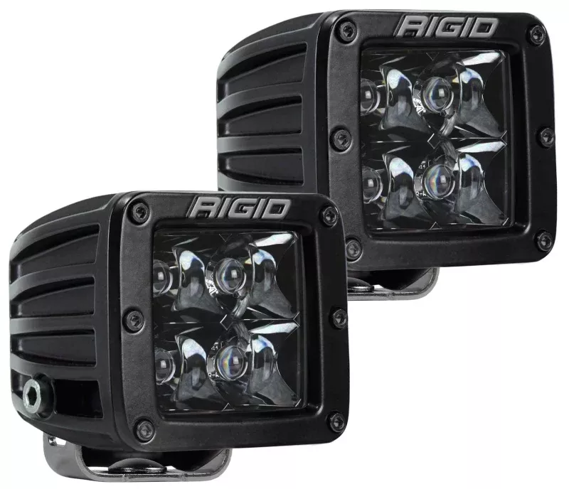 Rigid Industries D-Series Midnight Edition – Spot – Set of 2