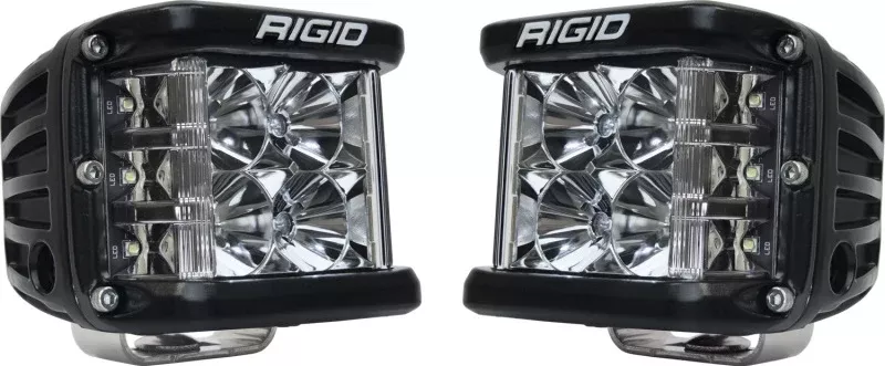 Rigid Industries D-SS – Flood – Set of 2 – Black Housing