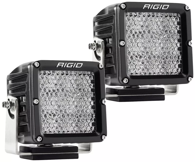 Rigid Industries Dually XL Hybrid Diffused – Spot (Set of 2)