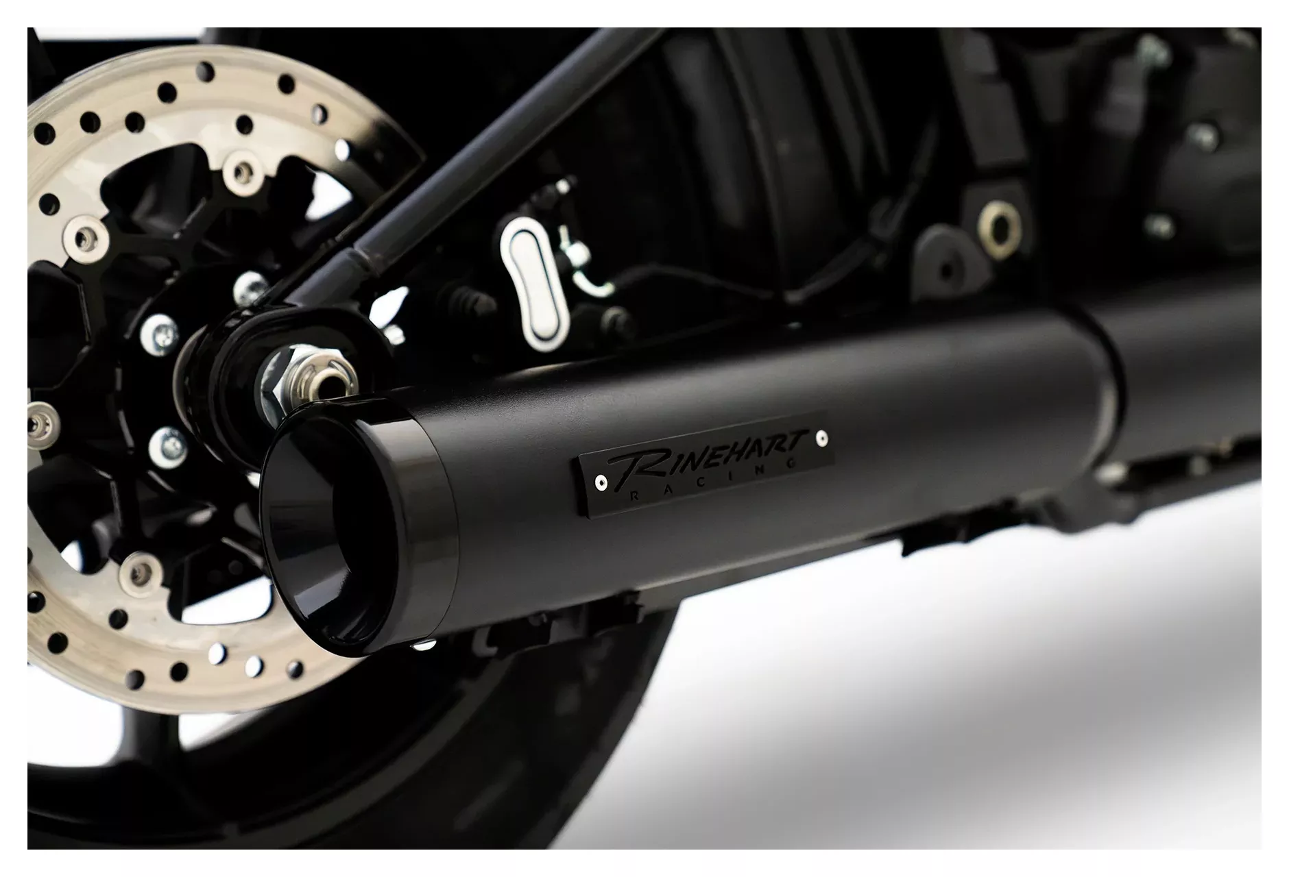 Rinehart HP 40 2-Into-1 Slip-On Muffler For Harley Softail 2025-2026