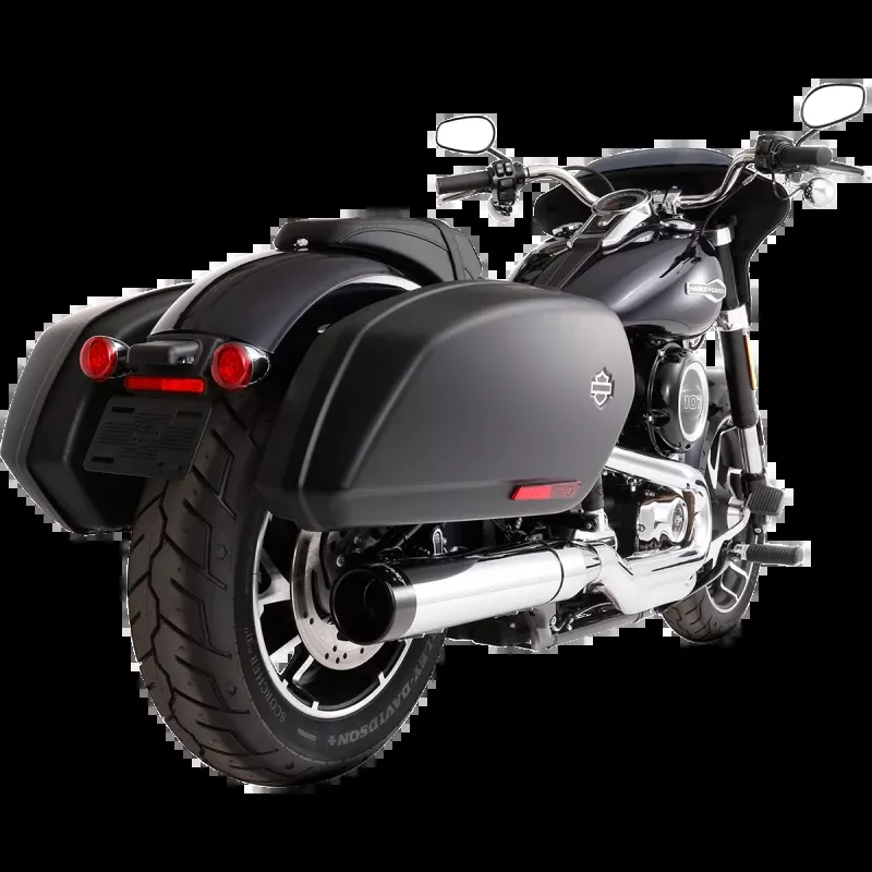 RINEHART SLIPON EXHAUST MUFFLER HARLEY DAVIDSON SOFTAILS 18-23
