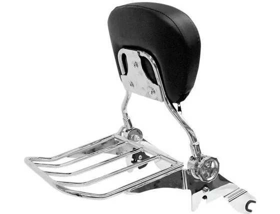 Rivco Quick Detachable Backrest and Luggage Rack for Harley Davidson Road King, Street Glide and Road Glide '14-23
