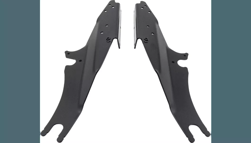 Rivco Trunk Relocation Brackets for '15-23 Indian Roadmaster and Pursuit - Black