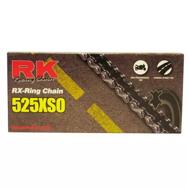 RK 525XSO High Performance RX-Ring Motorcycle Chain