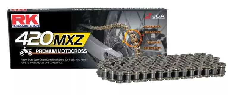RK Chain 420MXZ-120L – Natural