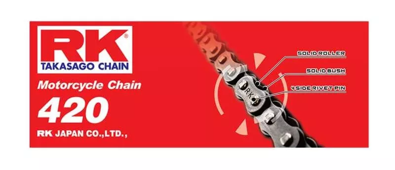 RK Chain RK-M 420-138L – Natural