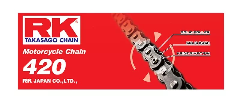 RK Chain RK-M 420-76 – Natural