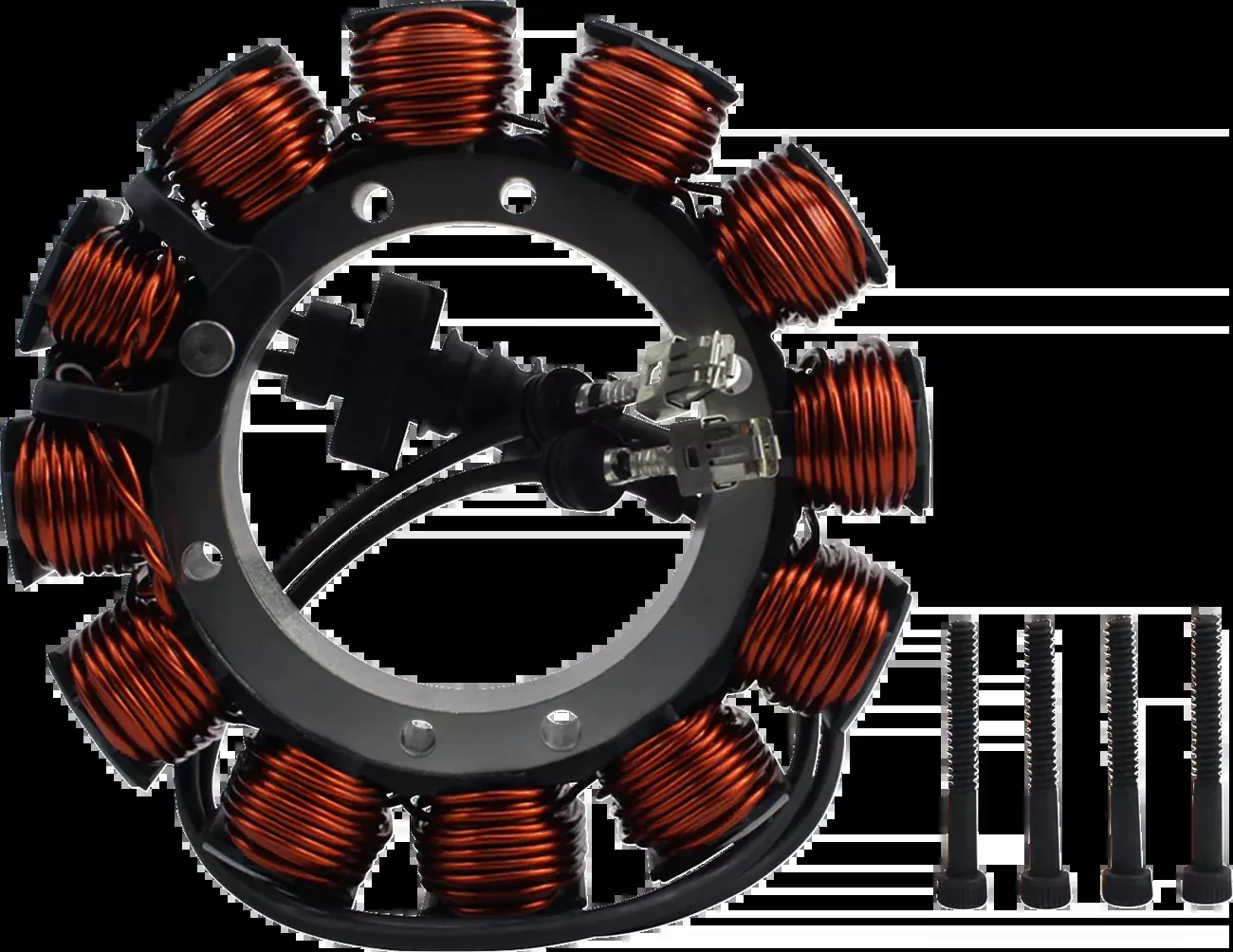 RM STATOR Replacement Stator for 1999-2000 Harley FLTR/FLHT/FLHR – Part RMS010-108828