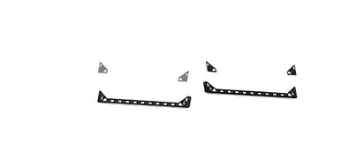 Road Armor 500BRS‑SMK‑415 Dual Lower Bed Rail Mounts for Midsize Trucks Pair