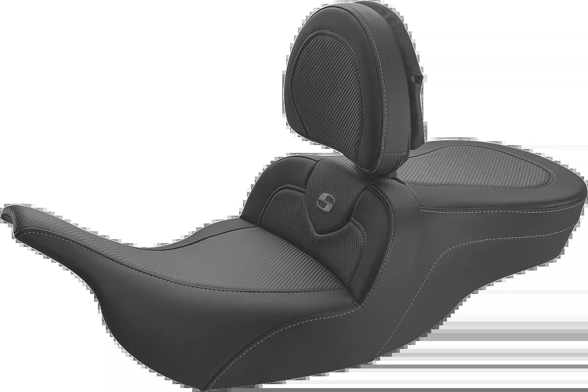 Roadsofa™ Carbon Fiber Seat - With Driver Backrest - Black