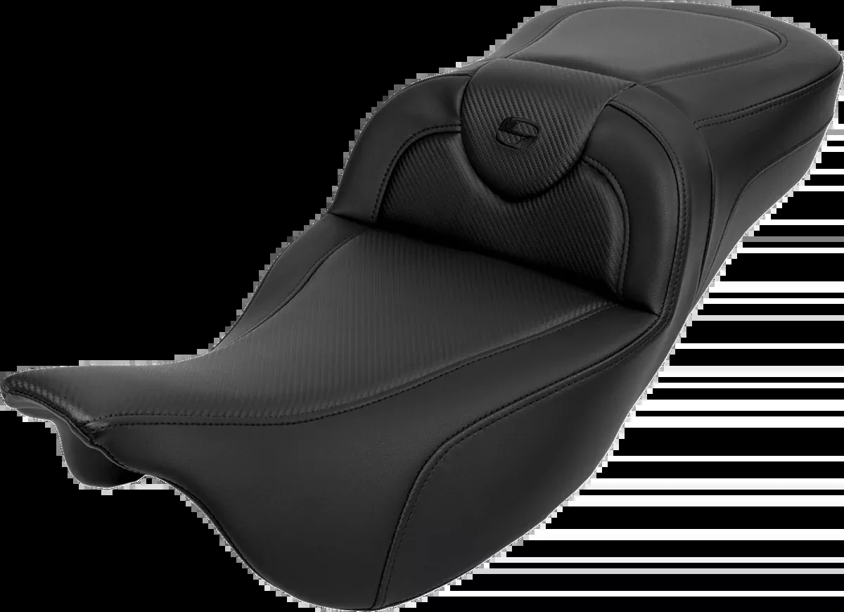 Roadsofa™ Extended Reach Seat - Carbon Fiber - Black Stitch - Backrest - FL '08-'24