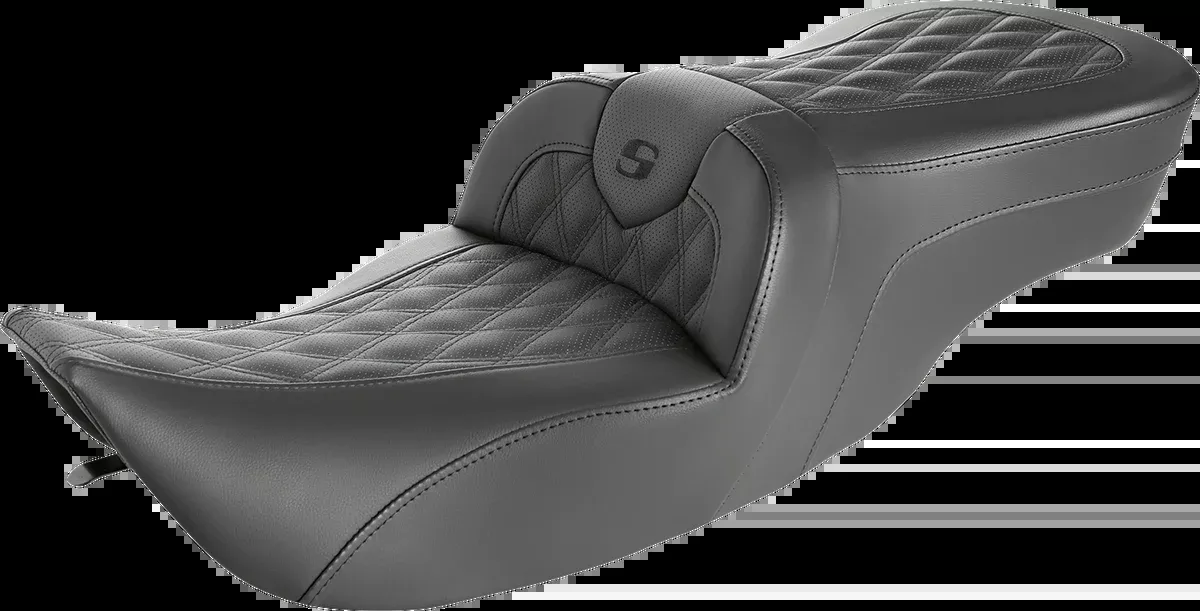 Roadsofa™ Seat - Full Lattice Stitch - without Backrest - FLH '97-'07