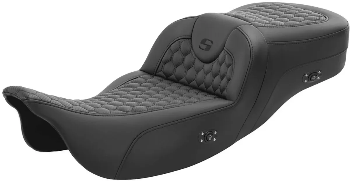 RoadSofa™ Seat - Honeycomb - without Backrest - Extended Reach - Heated - FL '08-'23