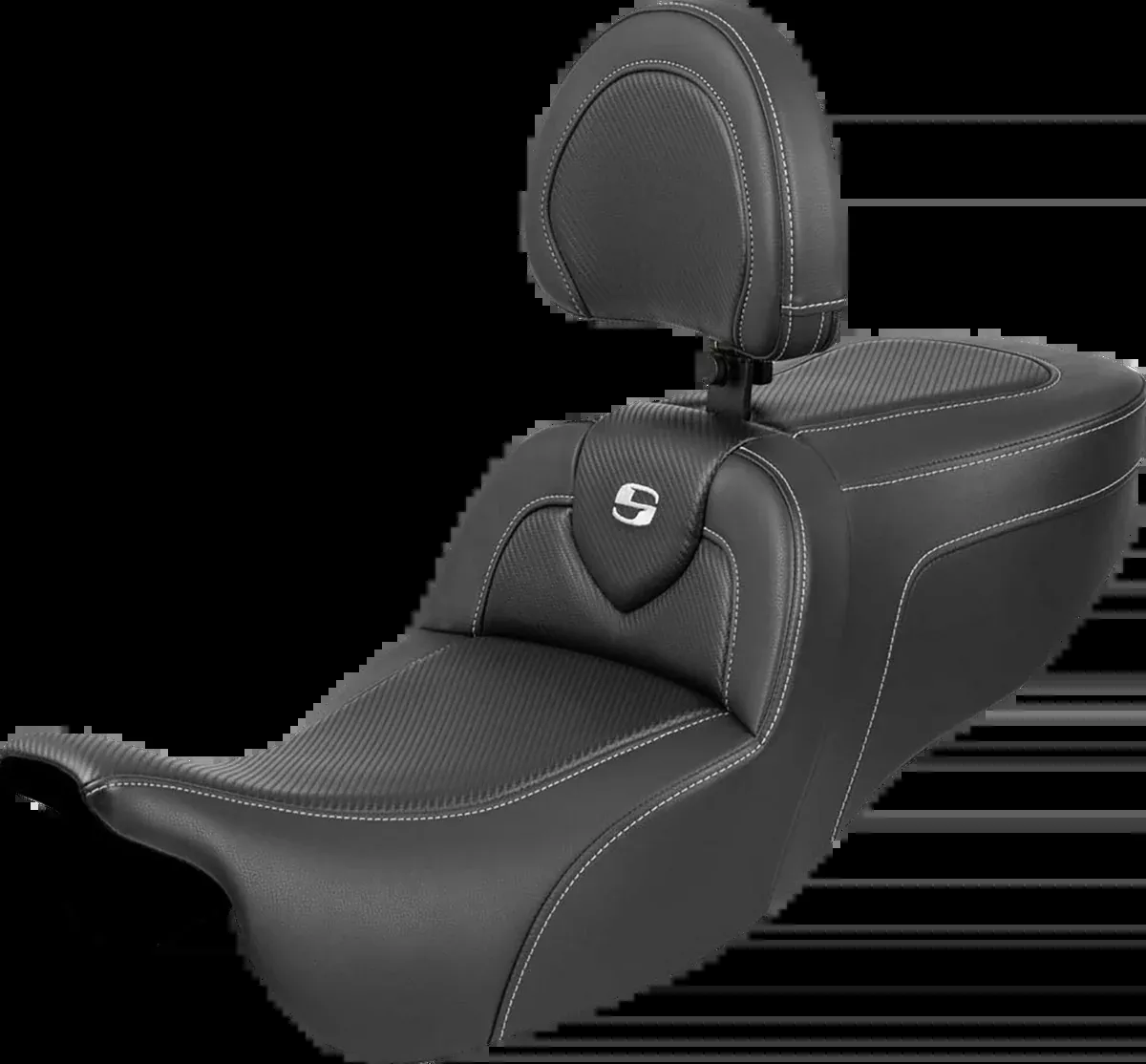 Roadsofa™ Seat - with Backrest - Carbon Fiber - FLRT/FLTRT '15-'25