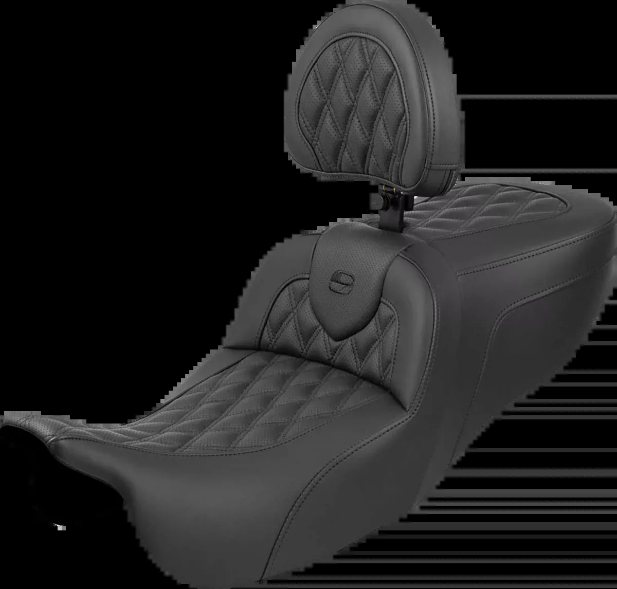 Roadsofa™ Seat - with Backrest - Lattice Stitch - FLRT/FLTRT '15-'25