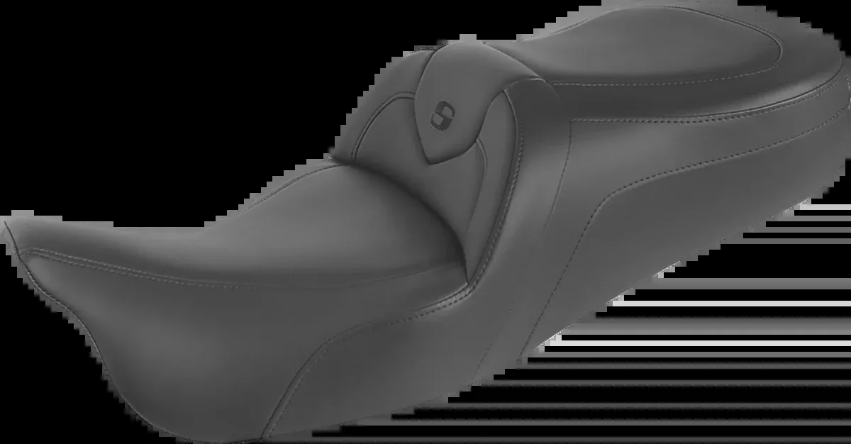 RoadSofa™ Seat - Without Backrest - Black w/ Black Stitching - FL '09-'24