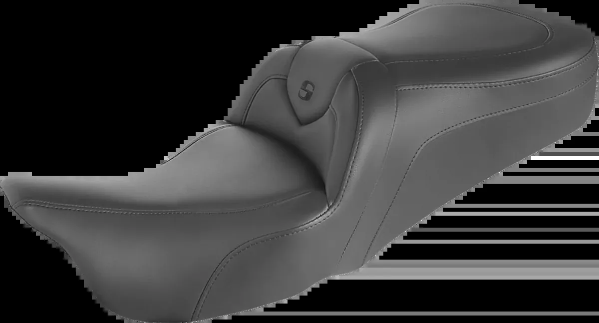 RoadSofa™ Seat - without Backrest - Black w/ Black Stitching