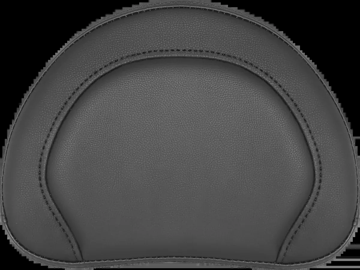 RoadSofa™ Sissy Bar Pad - Black w/ Black Stitching - Universal