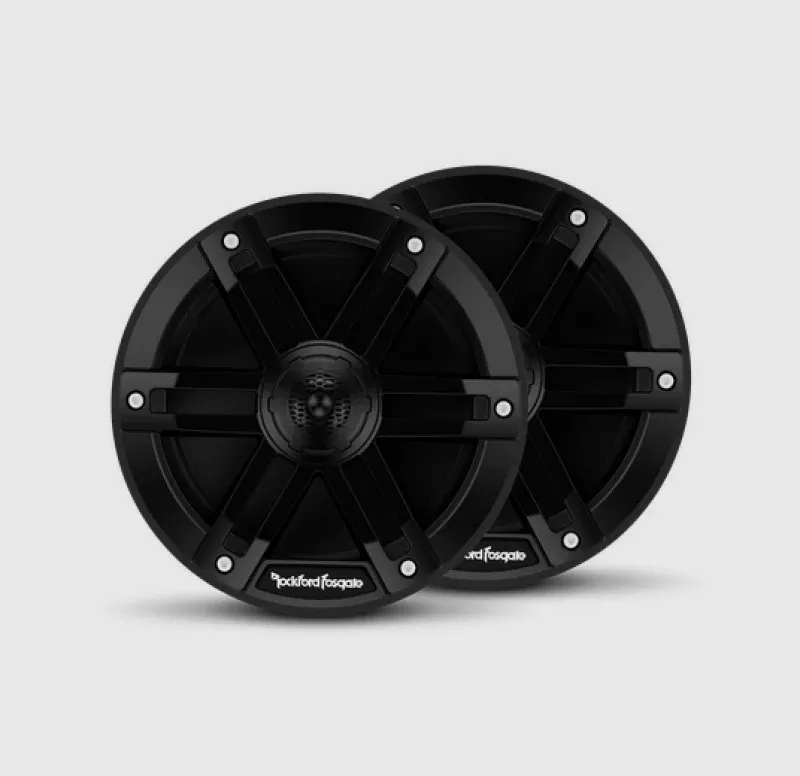 Rockford Fosgate M0 6.5in. Marine Grade Speakers (Pair) – Black