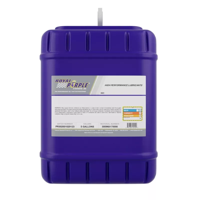 Royal Purple Premium Synthetic High Performance Euro Formula 5W40 Motor Oil – 5 Gallon
