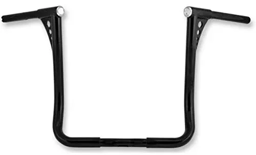 RSD 0173-1887-BP 1-1/4in. King Ape Bagger Handlebar - Black Powder-Coat