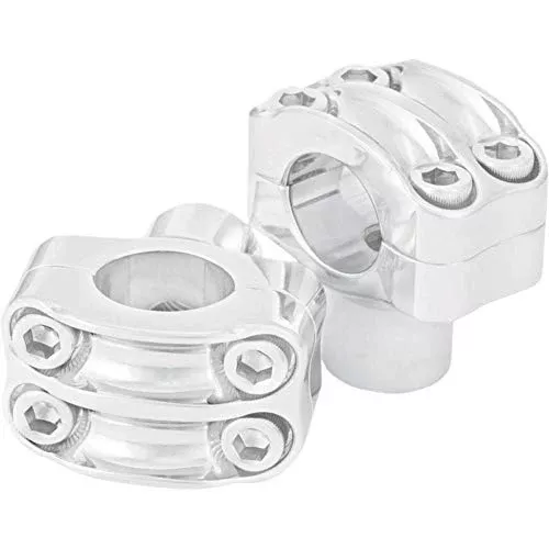 RSD 0208-2050-CH Nostalgia Risers for 1in. Handlebars - 4-Bolt - Chrome