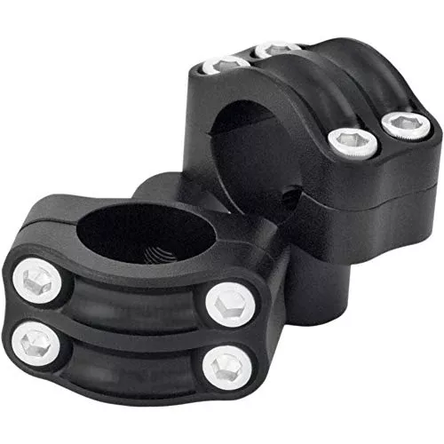 RSD Nostalgia Risers for 1 1/4in. Handlebars - 4-Bolt - Black Ops 0208-2051-SMB
