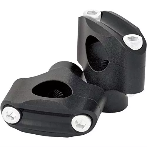 RSD Nostalgia Risers for 1in. Handlebars – 2-Bolt – Black Ops 0208-2049-SMB