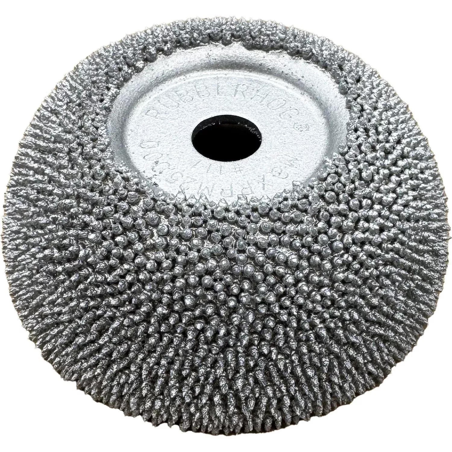 Rubberhog 2-1/2" x 1" Flared Contour Buffing Wheel 390 SSG 3/8" Arbor Hole