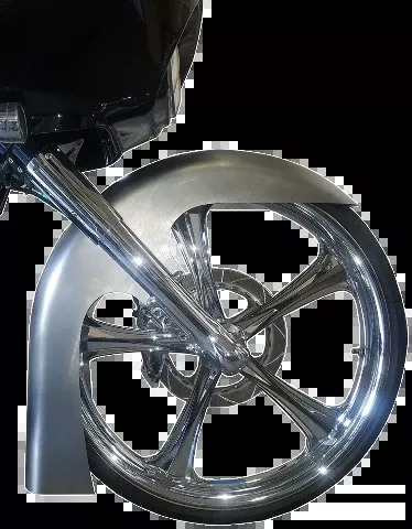 Russ Wernimont 26" Front Steel Wheel Fender 2014-2021 Harley Touring Bagger FLHX