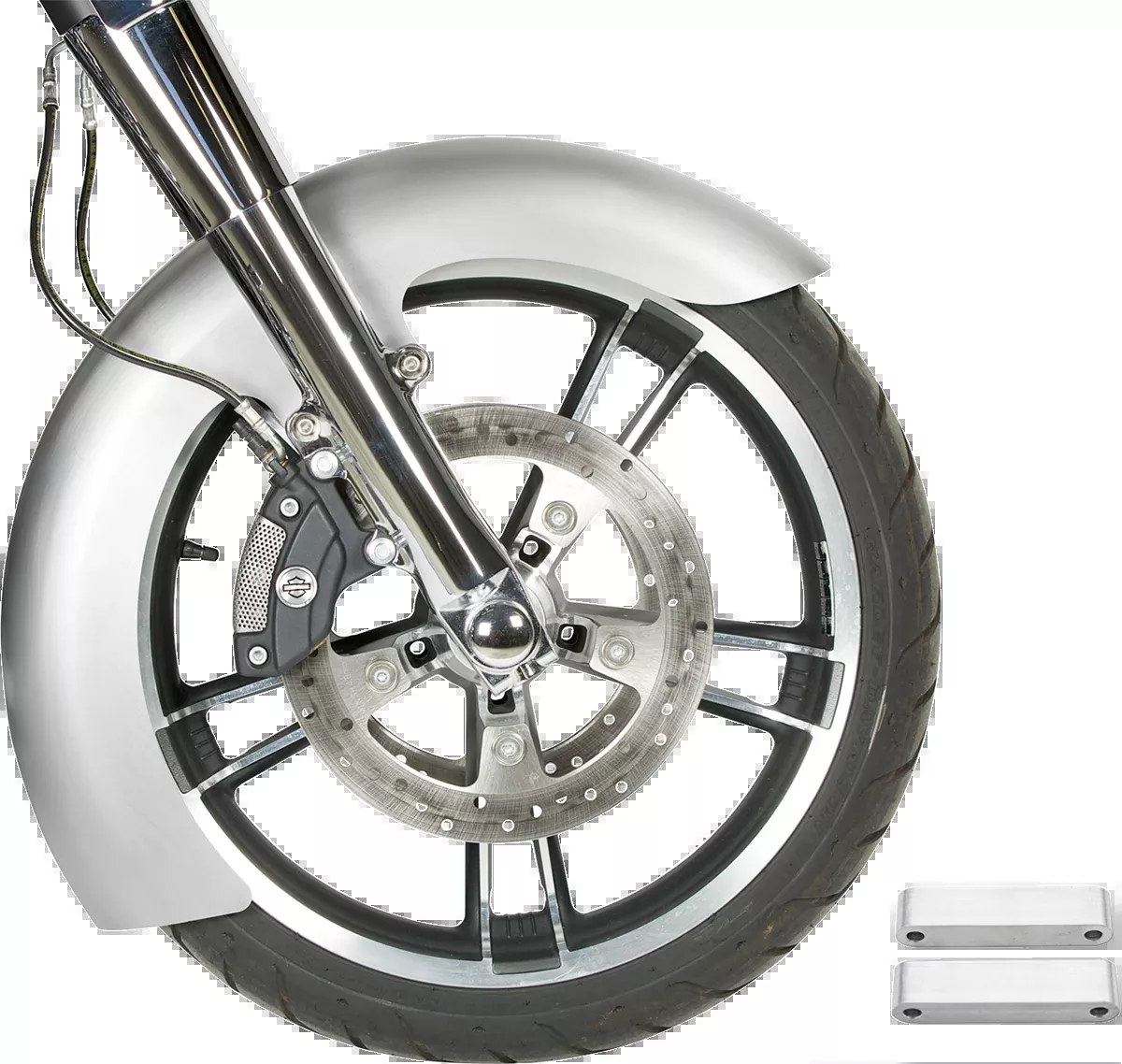 Russ Wernimont LS-2 Front Fender for 21" Wheel 2014-2022 Harley Touring Models