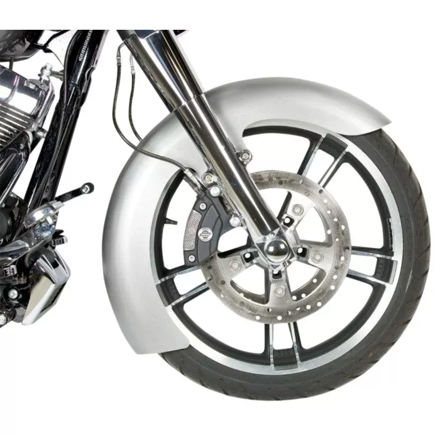 Russ Wernimont RWD 19" Front Wrapper Fender 6" W LS-2 Style Harley FLH/T 14-20