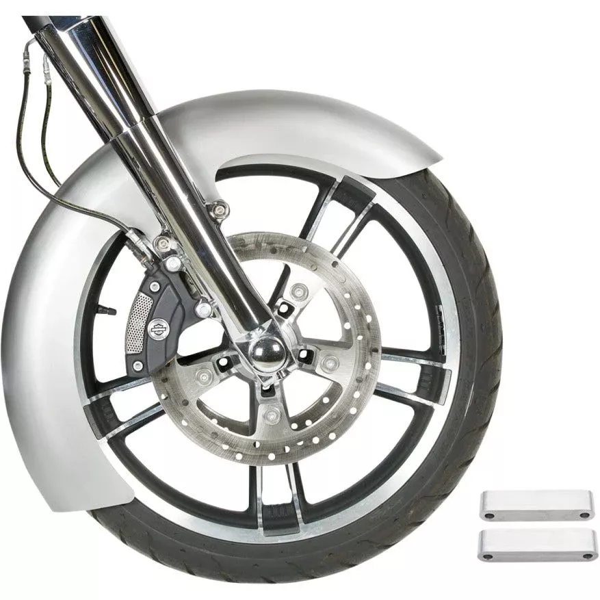 Russ Wernimont RWD 21" Front Wrapper Fender 5.5" W LS-2 Style Harley FLH/T 14-23