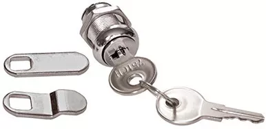 RV Designer L427 Econo Cam Lock 7/8 Inch Keyed Code 751 Silver Hardware