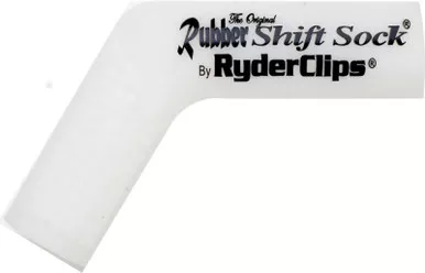 Ryder Clips Rubber Shift Sock (White) - RSS-WHITE