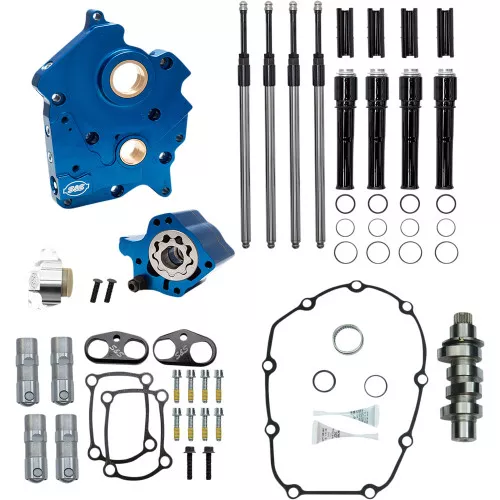 S&S 465 Camchest Kit for 2017-2026 Harley M8 Oil-Cooled - Black