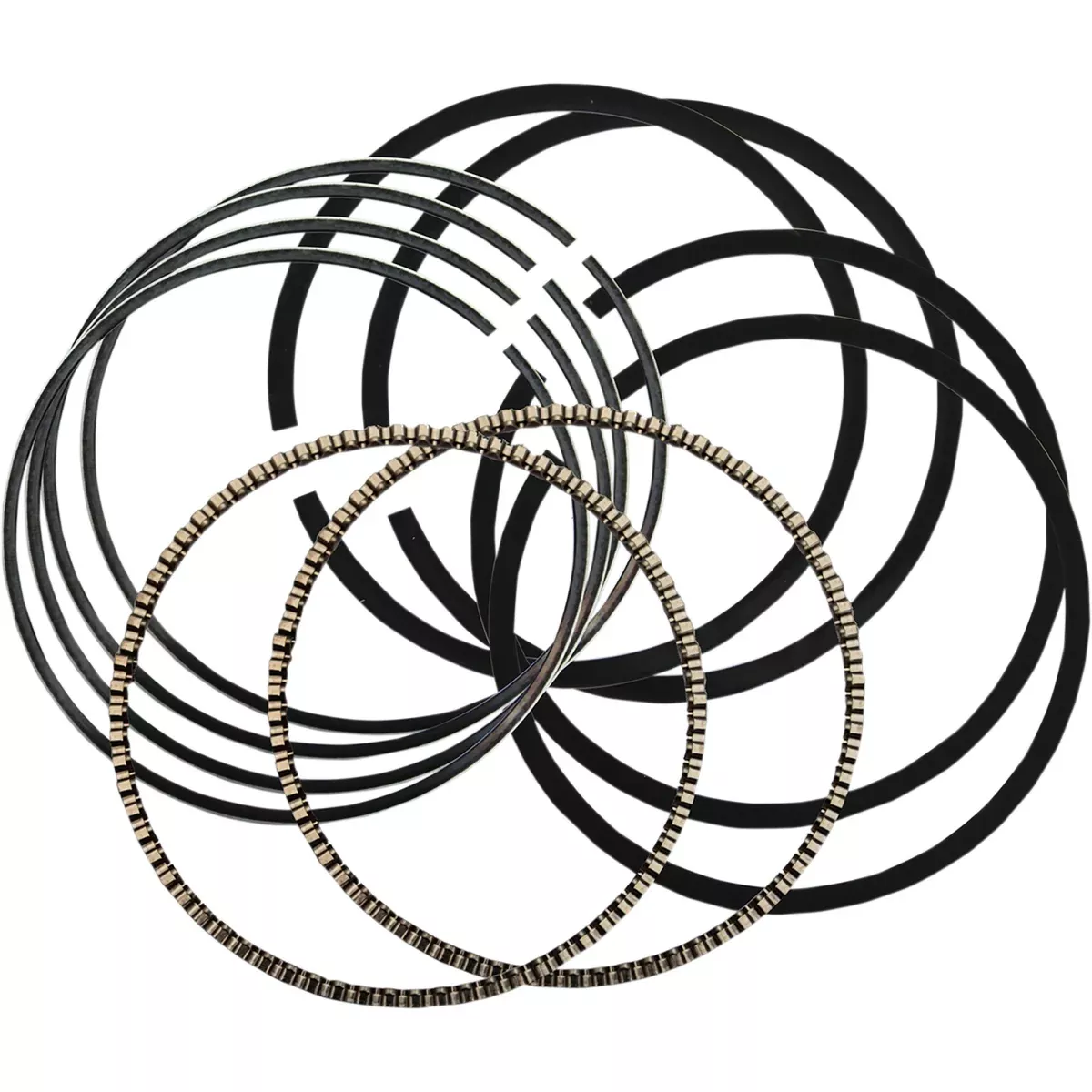 S&S CYCLE 0912-0640 106-3709A Replacement Ring Set for S&S Pistons – Replacement Piston Rings – 3.927″ – Standard