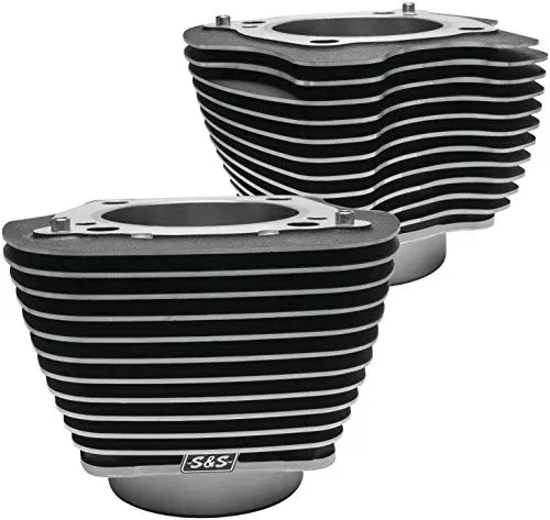 S And S Cycle 17-18 M8 Models Big Bore Cylinder Set Blk 910-0682 New