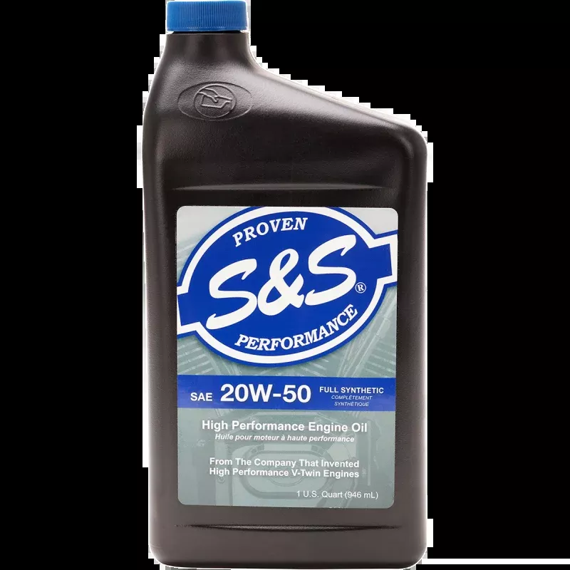 S&S CYCLE 20W-50 OIL QT HARLEY DAVIDSON MODELS