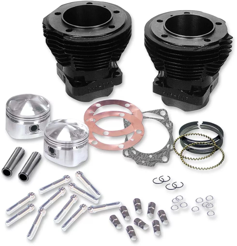 S&S Cycle 3-5/8" Big Bore Cylinder and Piston Kit 91-9001 for Harley Engines