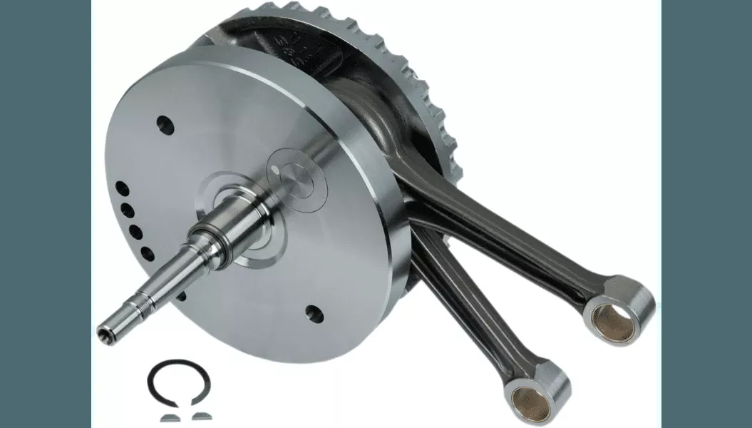 S&S Cycle 4-5/8" Flywheel Assembly for S&S V-Series Motor - 124" Big Twin '84-'99
